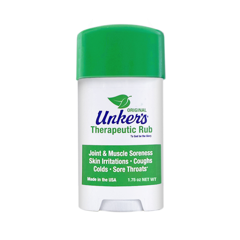 Case Unker's Therapeutic Rub | 1.75 oz. No-Mess Stick